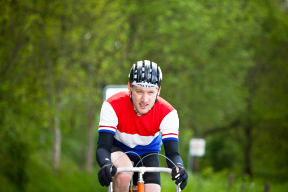 Kasper lider ved Aarhus Rundt 2015