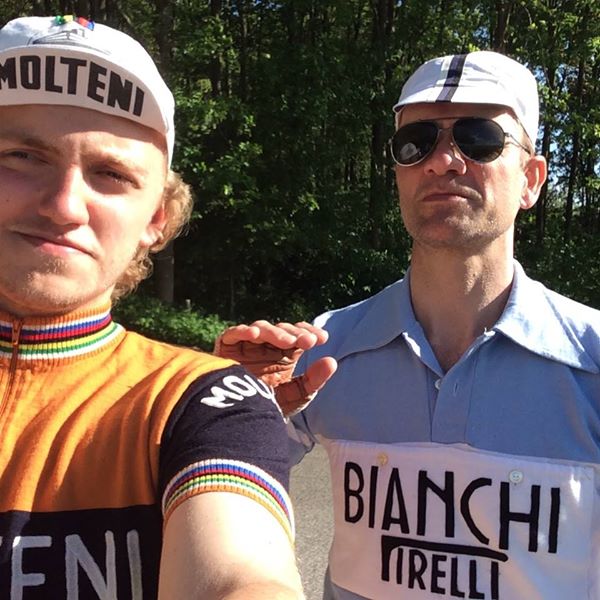 Fausto Coppi blev spottet i Vejle