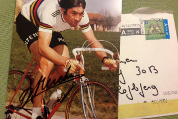 The cpersonal christmas vard from Eddy Merckx