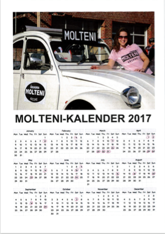 Molteni-kalender 2017