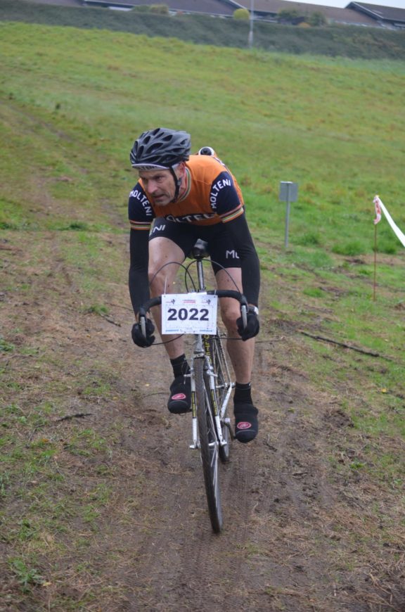 Niels Bjørnsteen på sin vintage cx racer til MTB Klassikeren Vejle