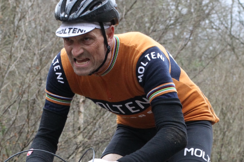 Niels igang med at skrive sin egen Paris Roubaic historie i Arenberg Skoven