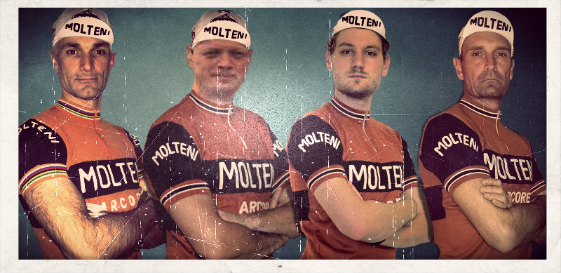 De fire ryttere Grane Wunderbein, Jens, Kasper Sørensne, Niels Bjørnsteen