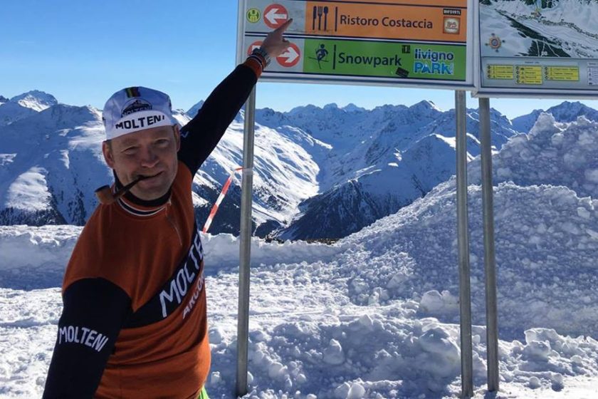 Max Nielsen på højdetræning i de italienske alper for at forhøje sin hæmatokritværdi